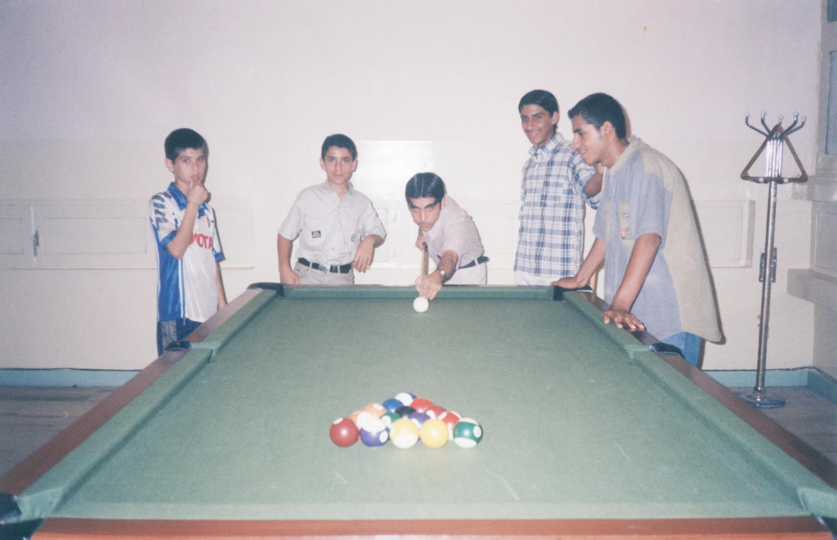 Shahram in the play 8ball